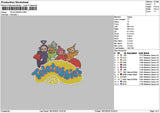 Teletubbies1810 Embroidery File 6 sizes