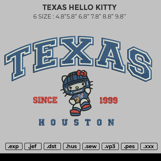 TEXAS HELLO KITTY