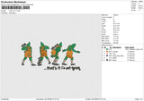 THAT S IT Embroidery File 4 size