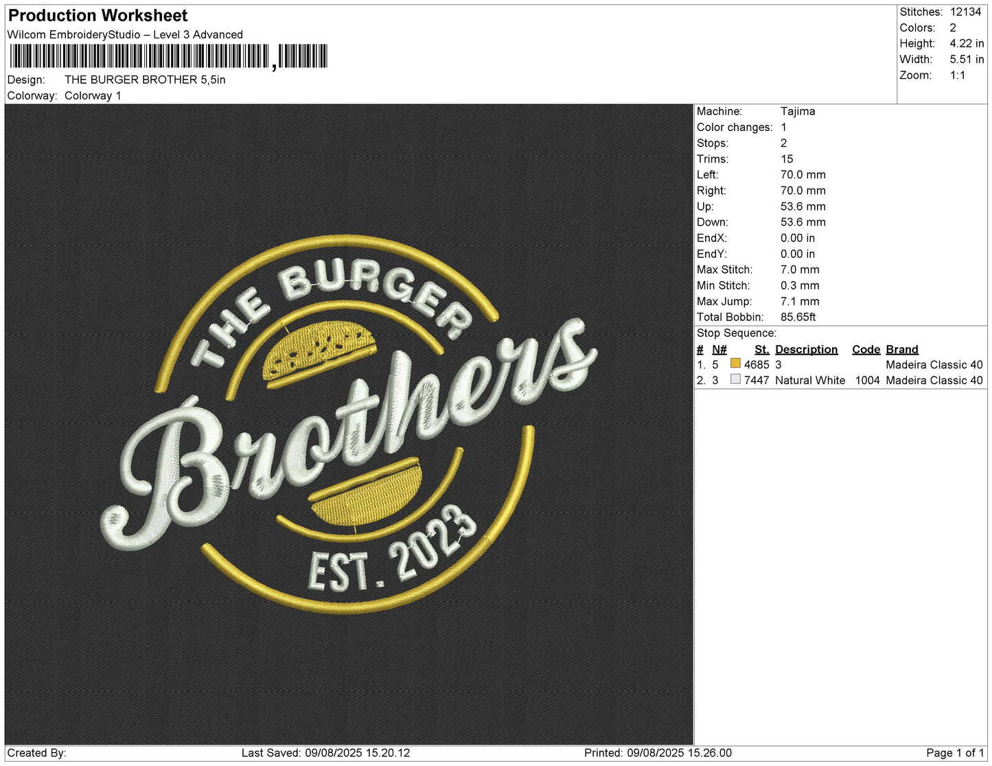 THE BURGER BROTHER