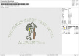 THE FAMOUS RABBIT Embroidery File 6 size
