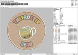 Frostedcircle Embroidery File 6 sizes