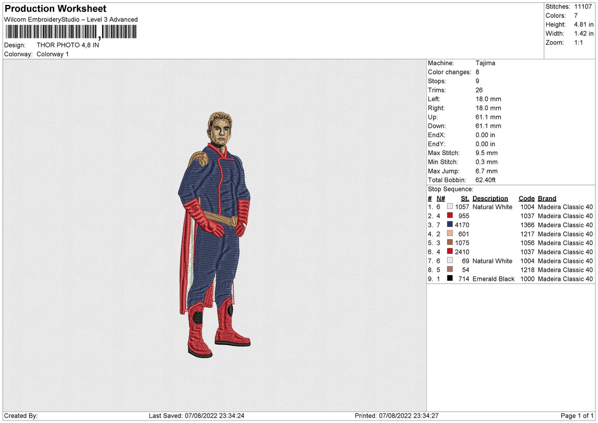 THOR PHOTO Embroidery