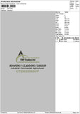 Thstext Embroidery File 6 sizes