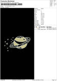 Moon3107 Embroidery File 6 size