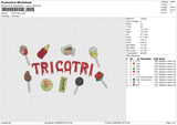 TRICOTRI Embroidery File 6 size