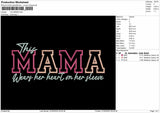 This MAMA Embroidery Files
