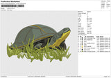 Turtle v3 Embroidery File 6 size