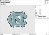 UNC logo Embroidery