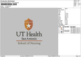 Healthtext 0209 Embroidery File 6 sizes