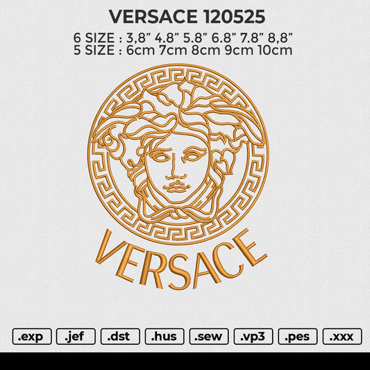 VERSACE 120525 Embroidery File 6 size