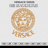 VERSACE 120525 Embroidery File 6 size