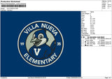 Villatext Embroidery File 6 sizes