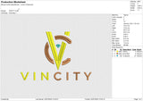 VINCITY Embroidery File 6 size
