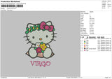 Virgo Hk Embroidery File 6 sizes
