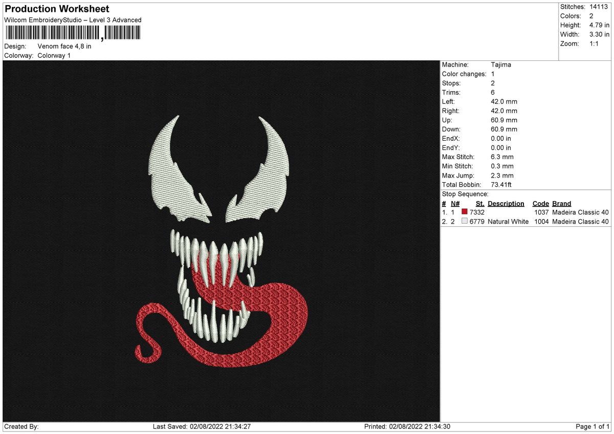Venom Face