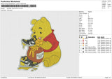 WINNIE THE POOH v5 Embroidery