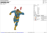 X-Men v1 Embroidery File 6 sizes