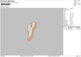 Y Logo Embroidery File 6 sizes