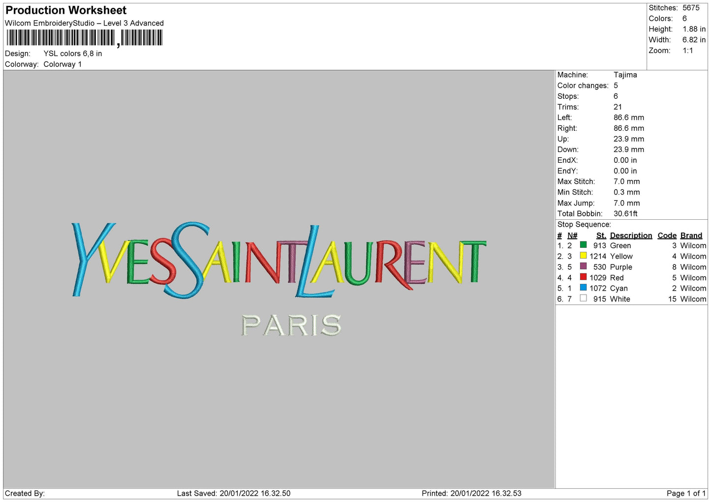 YSL Colors