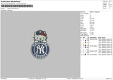 Hk Ny Embroidery File 6 sizes