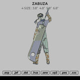 Zabuza Embroidery