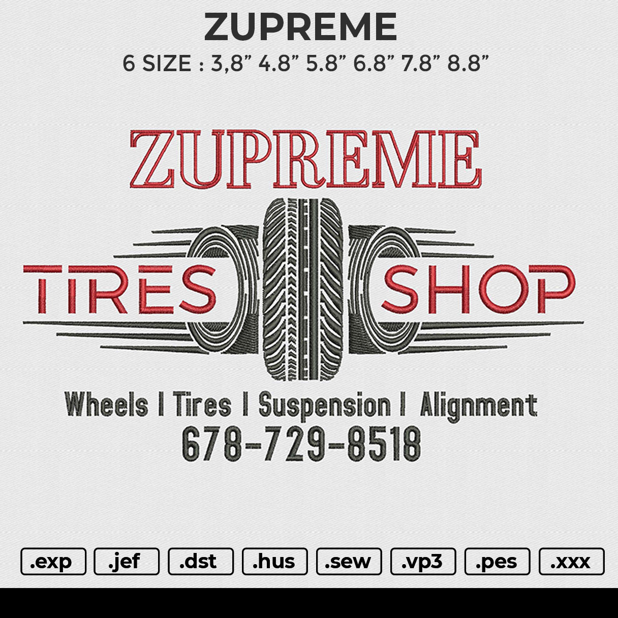 ZUPREME Embroidery