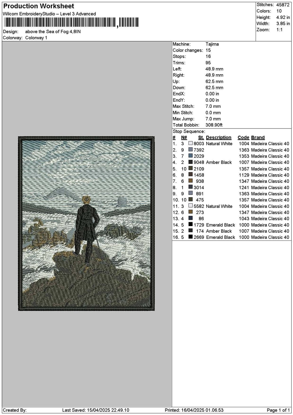 Photoembro Sea Embroidery File 6 sizes
