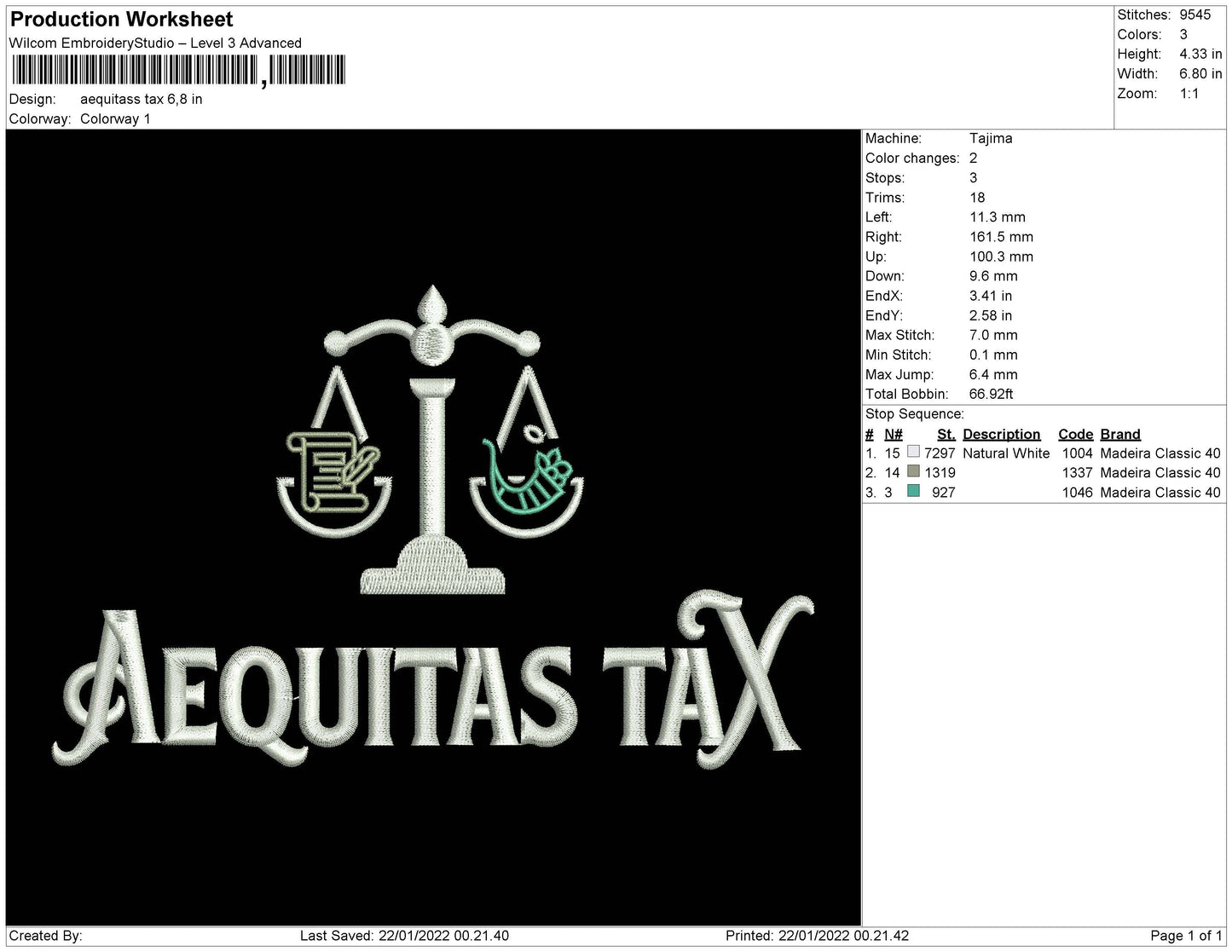 Aequitas tax