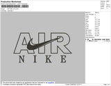 Air Nike V2 Embroidery