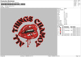All Things Embroidery File 6 sizes