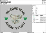 Ambretext Embroidery File 6 sizes