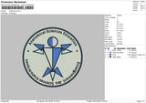Anatomi Embroidery File 6 sizes