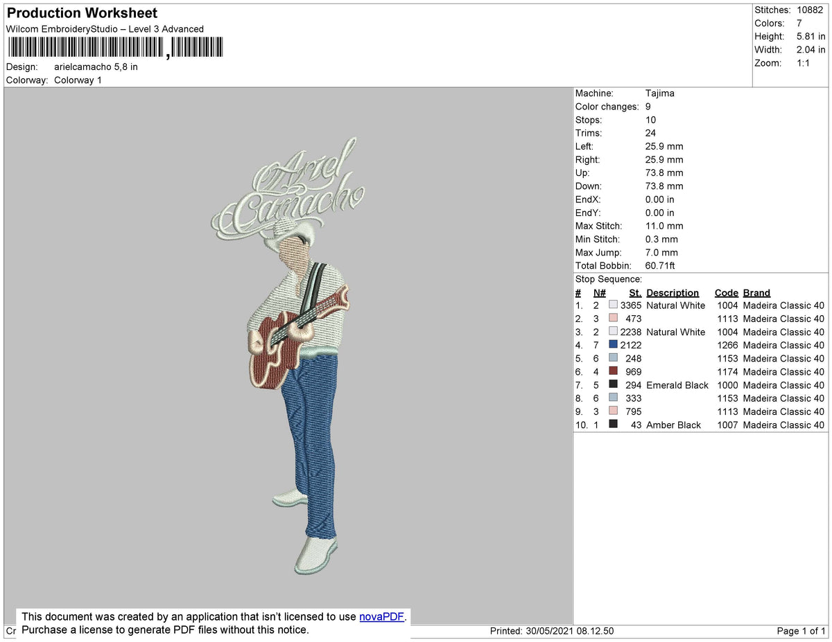 Ariel Camacho Embroidery