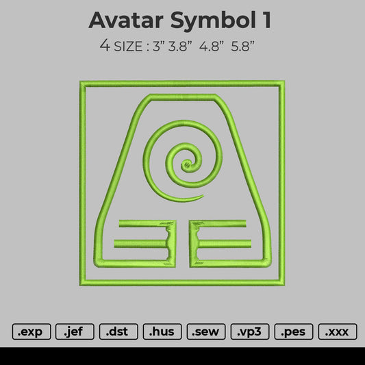 Avatar Symbol 1 Embroidery