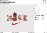 Nike Baby Spiderman8225 Embroidery File 6 size