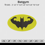 Batgym Embroidery