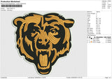 Bears 3525 Embroidery File 6 size