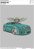 Bentley embroidery