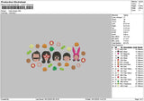 Bobs1612 Embroidery File 6 sizes