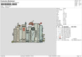 Books V2 Embroidery File 6 sizes