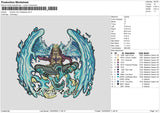 Op Rush Embroidery File 6 sizes