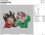 Dragon Ball 2 Embroidery