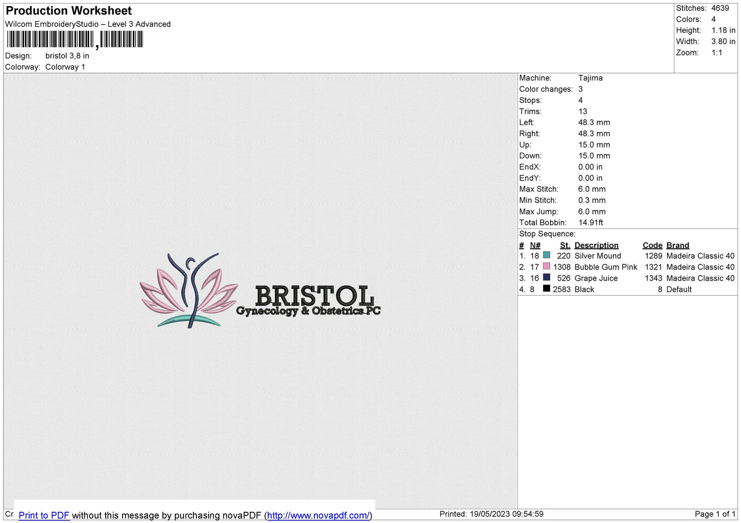 Bristol Embroidery
