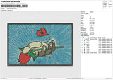 Broken Heart Embroidery File 6 size