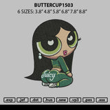 Buttercup1503 Embroidery File 6 sizes