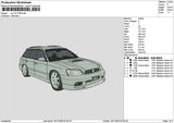 Car 1911b Embroidery File 6 sizes