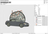 Car 220325b Embroidery File 6 size