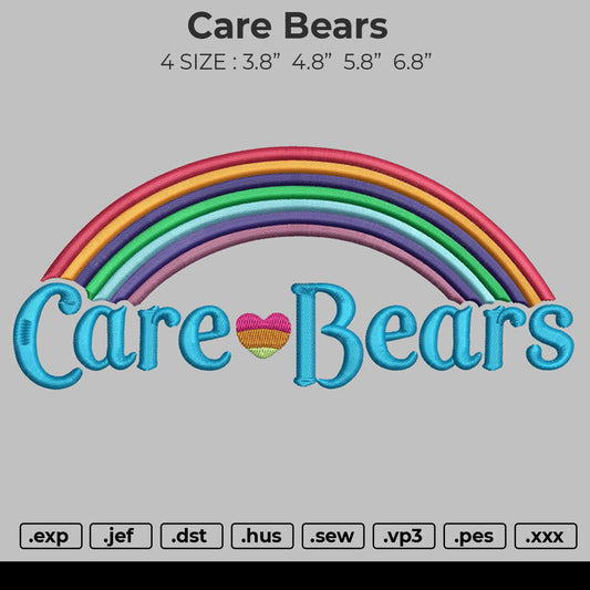 Care Bears Embroidery