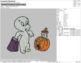 Casper Halloween Embroidery